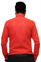 Raymond Men Slim Fit Solid Formal Shirt-MFSHIRTR-0012