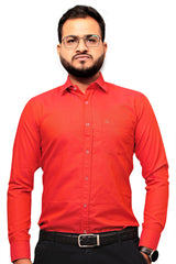 Raymond Men Slim Fit Solid Formal Shirt-MFSHIRTR-0012