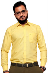 Raymond Men Slim Fit Solid Formal Shirt-MFSHIRTR-0013