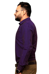 Raymond Men Slim Fit Solid Formal Shirt-MFSHIRTR-0015