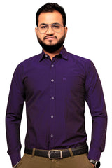 Raymond Men Slim Fit Solid Formal Shirt-MFSHIRTR-0015