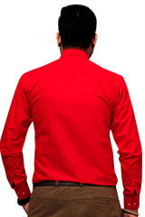 Raymond Men Slim Fit Solid Formal Shirt-MFSHIRTR-0016