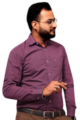 Raymond Men Slim Fit Solid Formal Shirt-MFSHIRTR-0017