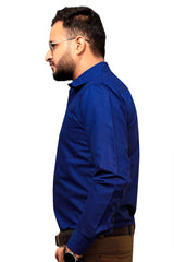 Raymond Men Slim Fit Solid Formal Shirt-MFSHIRTR-0020