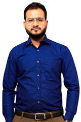 Raymond Men Slim Fit Solid Formal Shirt-MFSHIRTR-0020