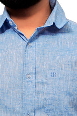 Raymond Men Slim Fit Solid Formal Shirt-MFSHIRTR-0021