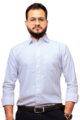 Raymond Men Slim Fit Printed Formal Shirt-MFSHIRTR-0024