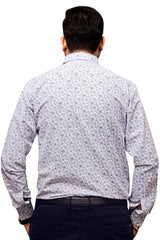 Raymond Men Slim Fit Printed Formal Shirt-MFSHIRTR-0025