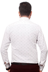 Raymond Men Slim Fit Printed Formal Shirt-MFSHIRTR-0029