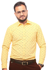 Raymond Men Slim Fit Printed Formal Shirt-MFSHIRTR-0031