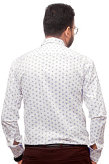 Raymond Men Slim Fit Printed Formal Shirt-MFSHIRTR-0033