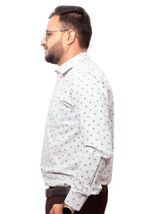 Raymond Men Slim Fit Printed Formal Shirt-MFSHIRTR-0035