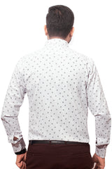 Raymond Men Slim Fit Printed Formal Shirt-MFSHIRTR-0035