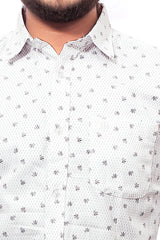 Raymond Men Slim Fit Printed Formal Shirt-MFSHIRTR-0035