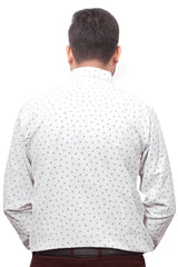 Raymond Men Slim Fit Printed Formal Shirt-MFSHIRTR-0036