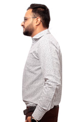 Raymond Men Slim Fit Printed Formal Shirt-MFSHIRTR-0037