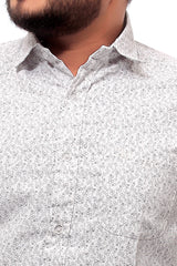 Raymond Men Slim Fit Printed Formal Shirt-MFSHIRTR-0037