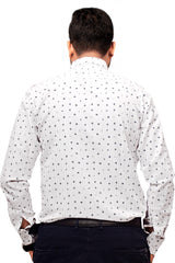 Raymond Men Slim Fit Printed Formal Shirt-MFSHIRTR-0039