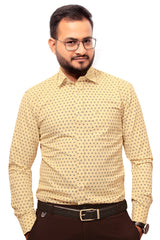 Raymond Men Slim Fit Printed Formal Shirt-MFSHIRTR-0042