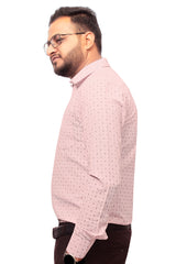 Raymond Men Slim Fit Printed Formal Shirt-MFSHIRTR-0043