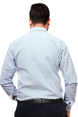 Raymond Men Slim Fit Printed Formal Shirt-MFSHIRTR-0044