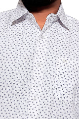 Raymond Men Slim Fit Printed Formal Shirt-MFSHIRTR-0045