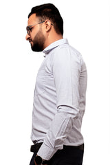 Raymond Men Slim Fit Printed Formal Shirt-MFSHIRTR-0046