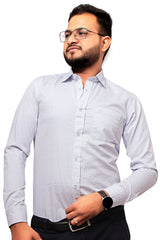 Raymond Men Slim Fit Printed Formal Shirt-MFSHIRTR-0046