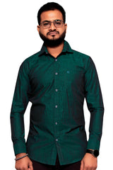 Raymond Men Slim Fit Solid Formal Shirt-MFSHIRTR-0047