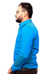 Raymond Men Slim Fit Solid Formal Shirt-MFSHIRTR-0048