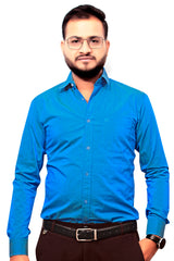 Raymond Men Slim Fit Solid Formal Shirt-MFSHIRTR-0048