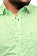 Raymond Men Slim Fit Solid Formal Shirt-MFSHIRTR-0051