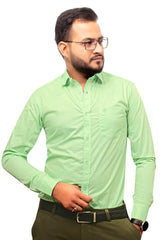 Raymond Men Slim Fit Solid Formal Shirt-MFSHIRTR-0051