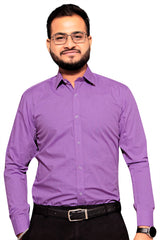 Raymond Men Slim Fit Solid Formal Shirt-MFSHIRTR-0055