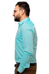 Raymond Men Slim Fit Solid Formal Shirt-MFSHIRTR-0061