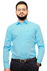 Raymond Men Slim Fit Solid Formal Shirt-MFSHIRTR-0063