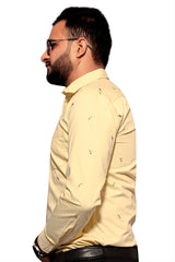 Raymond Men Slim Fit Printed Formal Shirt-MFSHIRTR-0065