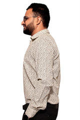 Raymond Men Slim Fit Printed Formal Shirt-MFSHIRTR-0069