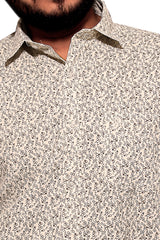 Raymond Men Slim Fit Printed Formal Shirt-MFSHIRTR-0069