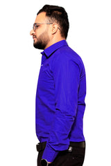 Raymond Men Slim Fit Solid Formal Shirt-MFSHIRTR-0071