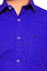 Raymond Men Slim Fit Solid Formal Shirt-MFSHIRTR-0071