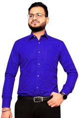 Raymond Men Slim Fit Solid Formal Shirt-MFSHIRTR-0071