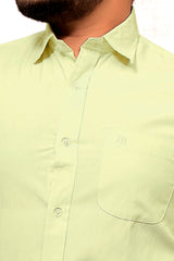 Raymond Men Slim Fit Solid Formal Shirt-MFSHIRTR-0072