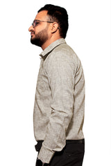 Raymond Men Slim Fit Solid Formal Shirt-MFSHIRTR-0073