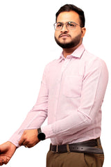 Raymond Men Slim Fit Solid Formal Shirt-MFSHIRTR-0079