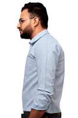 Raymond Men Slim Fit Solid Formal Shirt-MFSHIRTR-0083