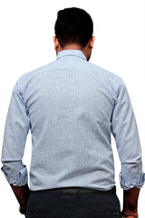 Raymond Men Slim Fit Solid Formal Shirt-MFSHIRTR-0083