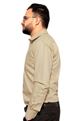 Raymond Men Slim Fit Solid Formal Shirt-MFSHIRTR-0086