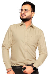 Raymond Men Slim Fit Solid Formal Shirt-MFSHIRTR-0086