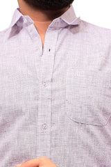 Raymond Men Slim Fit Solid Formal Shirt-MFSHIRTR-0088